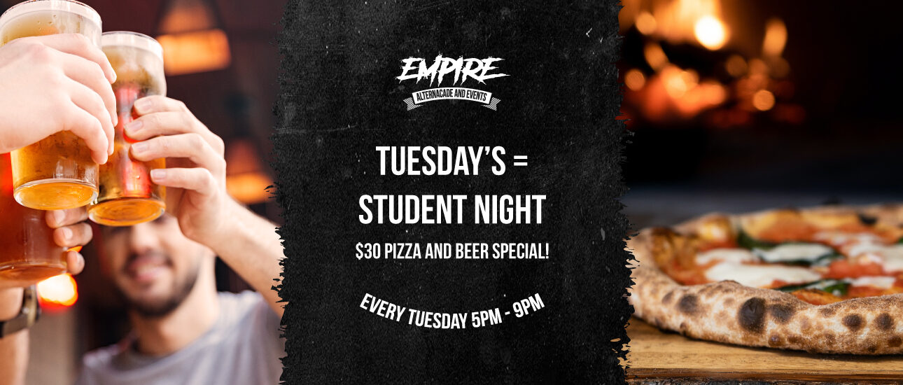 Empire Student Night Banner